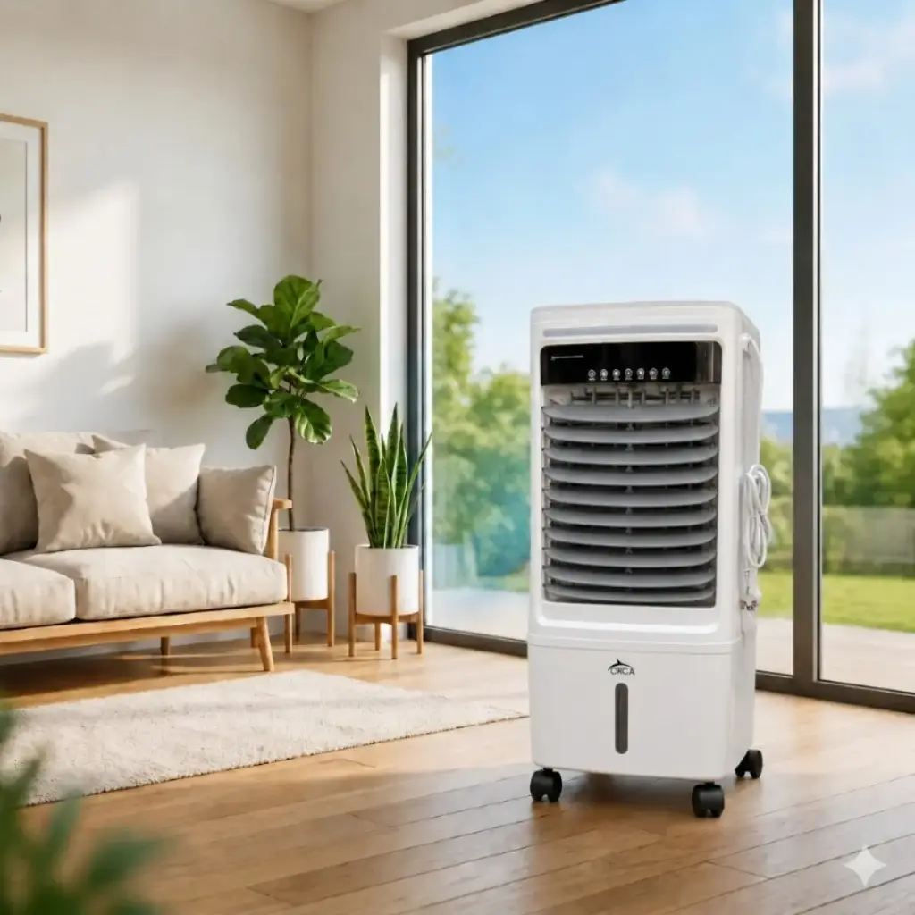[ORCA-301G] Rafraîchisseur d’Air Mobile ORCA - 25L -80W Gris