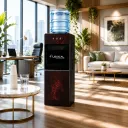 Distributeur d'Eau Lexical Avec Réfrigérateur  - 670W - Marbre Rouge