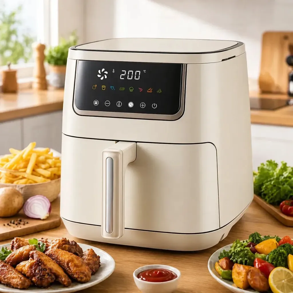 [LAF-3046-3] AirFryer avec Afficheur Lexical 7 L -1600W - Beige
