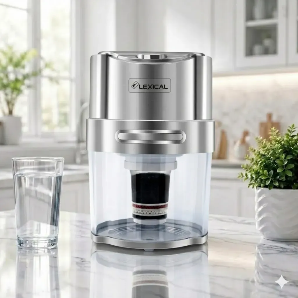 Filtre Purificateur d’Eau Lexical - 16 L- Argent