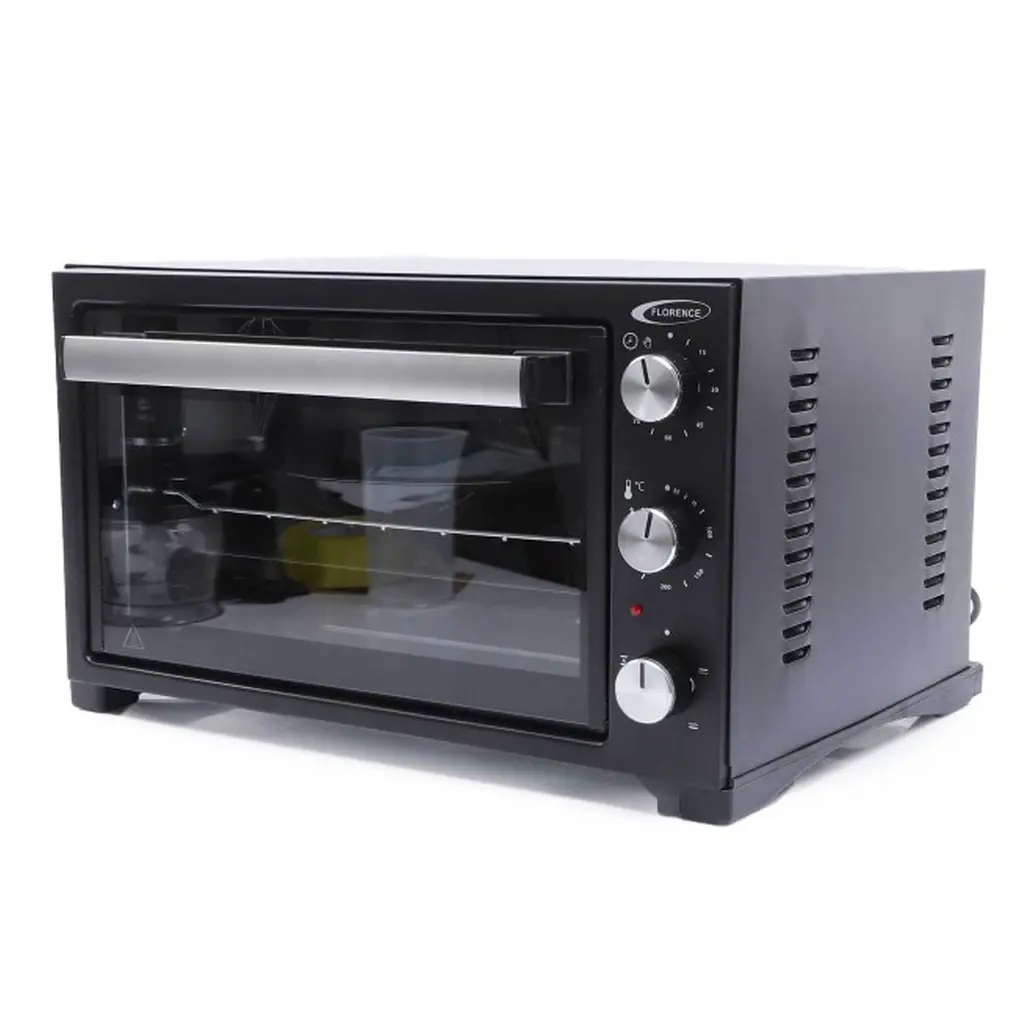 [KF5320] Four Électrique Florence avec Tourne Broche 1420W - 36 Litres - Noir
