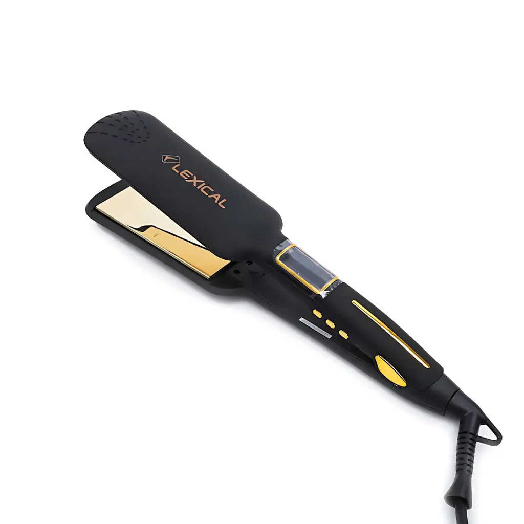 [D-LHS-5390N] Plaque Cheveux avec Sérum Gratuit Lexical 65W Noir