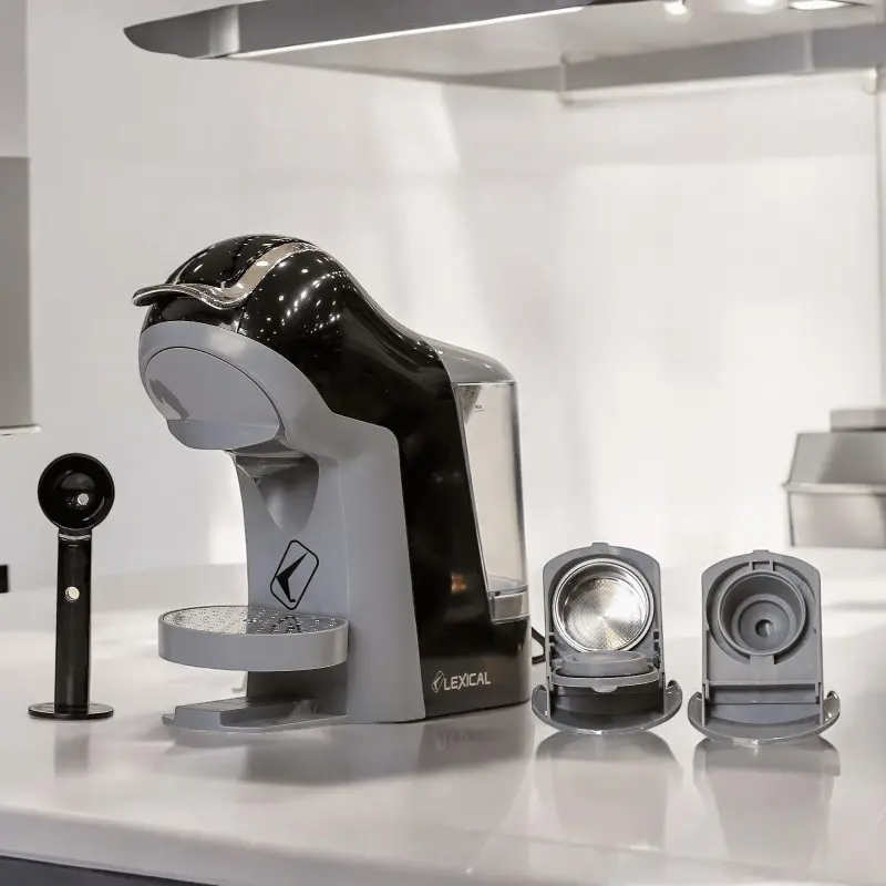 Machine a Café avec Capsule 3en1 Lexical 1400W - Gris
