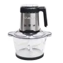 Hachoir Electrique Avec Bol en Verre Lexical 300W 2L - Noir