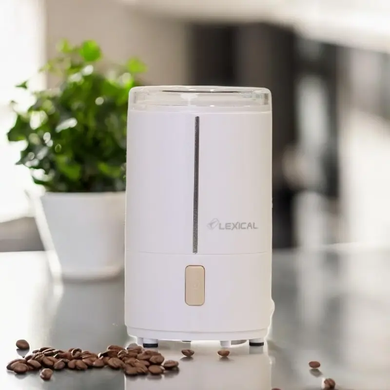 [D-LCG-0701B] Moulin à Café Lexical 200W Blanc