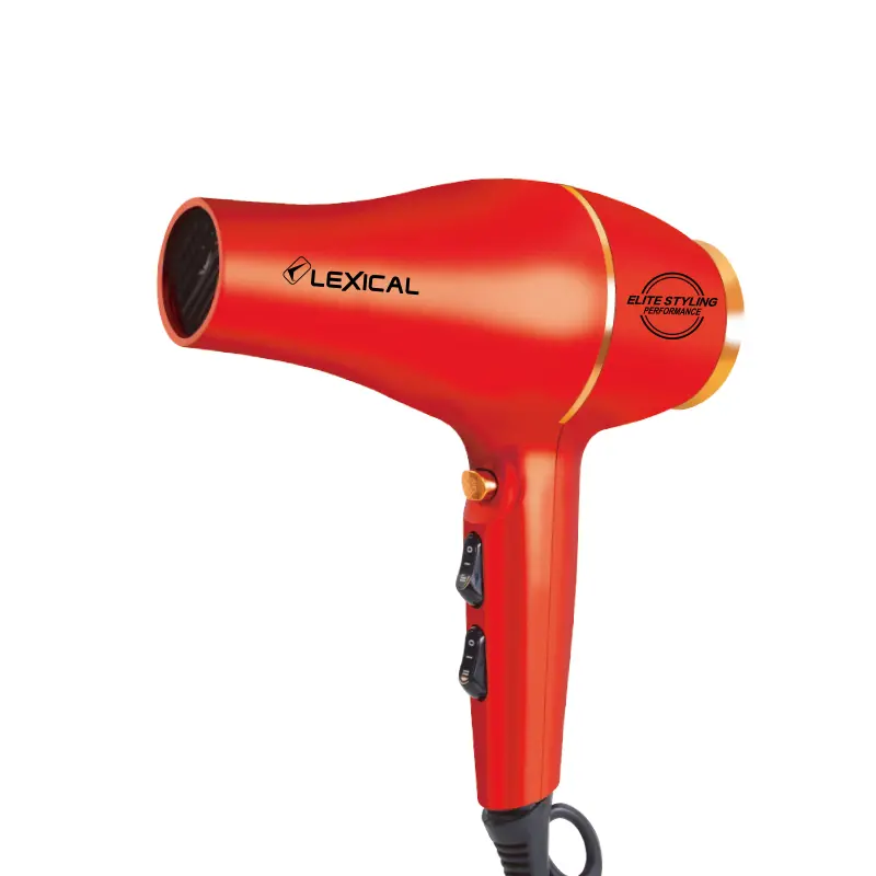 [D-LHD-5061R] Séche Cheveux Lexical 2200W Rouge