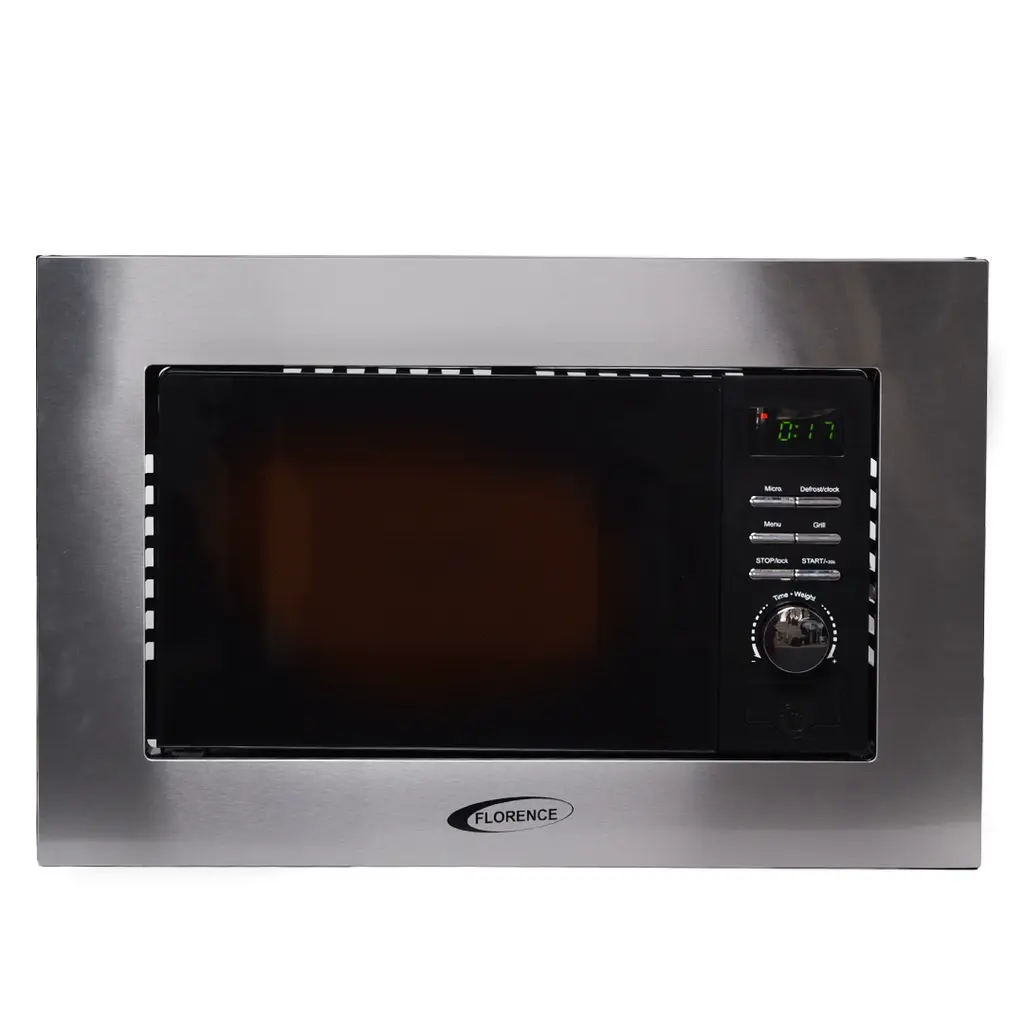 [HK394G] Micro-Onde Encastrable Avec Afficheur Florence 800W 20L Gris
