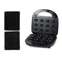 Appareil de Cuisson Prova 3 en 1 Zouza , Panini , Gauffre 1400W